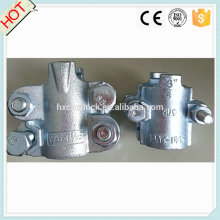 Carbon steel Interlocking hose clamp (2 bolt or 4 bolt clamp)